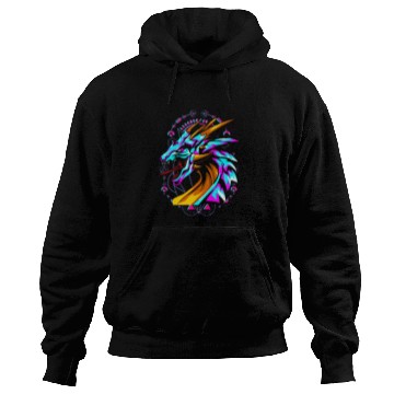 Discover Dragon Pet Japanese Tokyo Dragon Retro 80s Vaporwave Sakura Hoodies