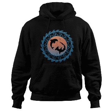 Discover Hammerhead Shark Dolphin Tribal Hoodies