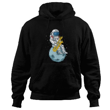 Discover Bass Saxophone Player Astronaut Orchestra Bass Saxophone Hoodies