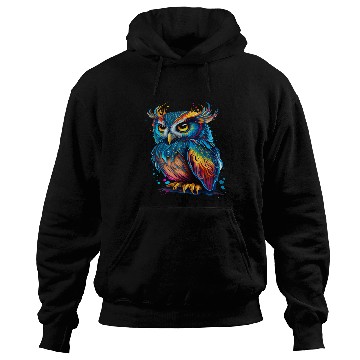 Discover Owl Pet Night Bird Eagle Owl Barn Owl Wisdom Mouse 14 Hoodies