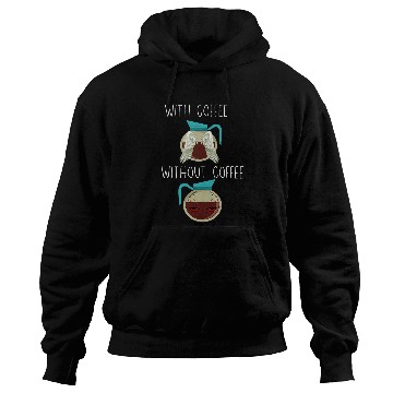 Discover Coffee Fun Angel Wings Devil Horns Design Hoodies