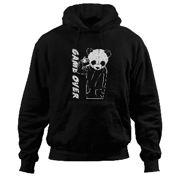 Discover Panda Pet Game Over Panda Costume Goth Gamer Dark Punk Hoodies