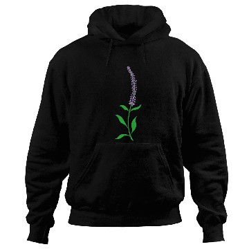 Discover Herb Lavender Plant Flower Hoodies
