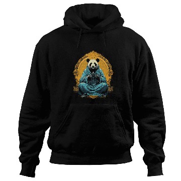 Discover Panda Pet in yoga meditation position buddha pandas 5 Hoodies