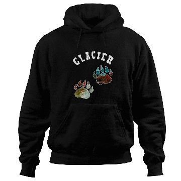 Discover Bear Pet Glacier National Park Bear Design Hoodies