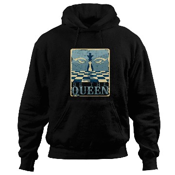 Discover Chess Piece Queen Board Game Chess Players Lovers Chess Mom Hoodies