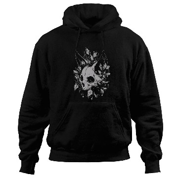 Discover Cat Skull Gothic Witchcore Aesthetic Goblincore Mall Goth Hoodies