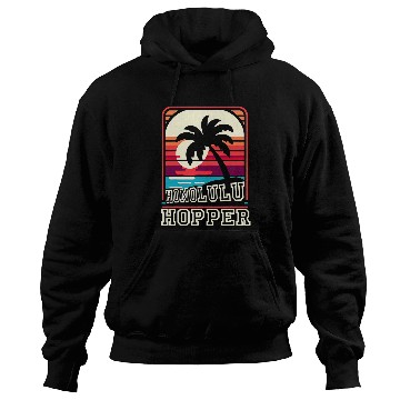 Discover Honolulu Hopper Retro Funny Graphic Tees Hoodies