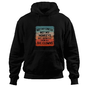 Discover Not My Circus Not My Monkeys But I Definitely Know Nanny Hoodies