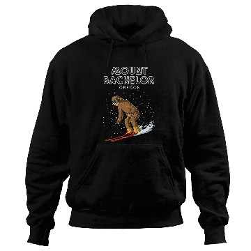 Discover Sloth Pet Skis Sloth Mount Bachelor Oregon Ski Hoodies