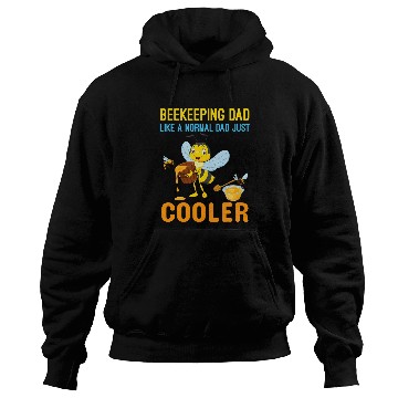 Discover Cool Beekeeping Art Men Dad Bee Hive Keeping Honey Beekeeper Hoodies