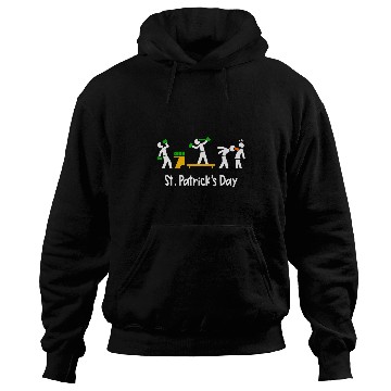 Discover Beer Fun St Patricks Day Men Drunk Green Beer Hoodies