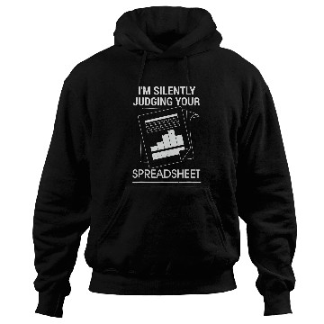 Discover Spreadsheet Accounting Using Excel Calculating Accountant Hoodies