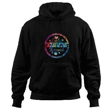 Discover Intervention Teacher Team Early Intervention Therapist 1 Hoodies