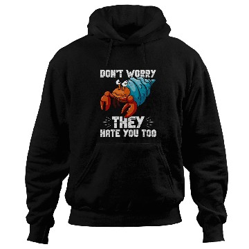 Discover Hermit Crab Owner Shells Crab Cage Hermit Crab Lover Hoodies