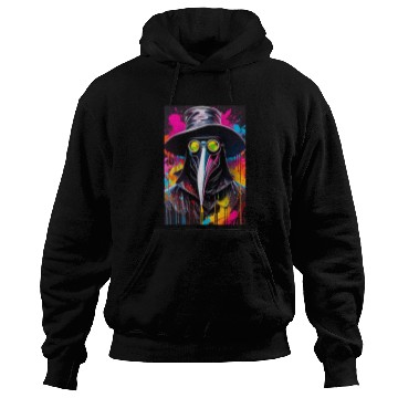 Discover Cryptid Dystopian Post Apocalyptic Wasteland Graffiti Design Hoodies