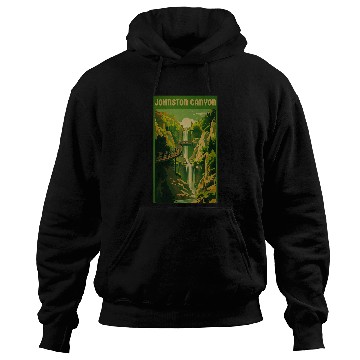 Discover Johnston Canyon Banff National Park Hoodies