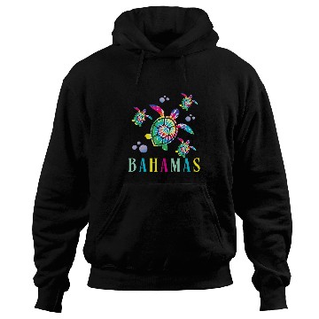 Discover Turtle Pet Bahamas Tie Dye Turtle Souvenir Bahamas 4 Hoodies