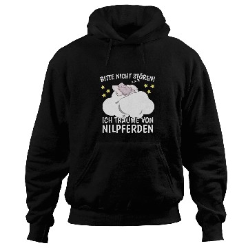 Discover Hippo Pet Please do not disturb sleeping sleeping top hippo Hoodies
