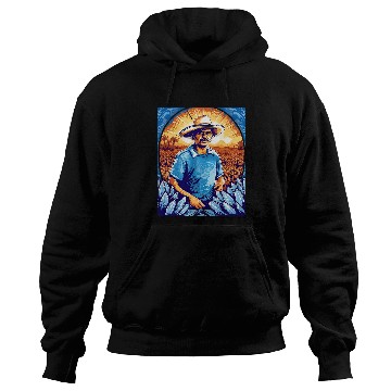 Discover Wines Fun Agave Farmer Blue Agave Plant Mexican Tequila Farm Farming Hoodies