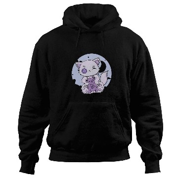 Discover Bear Pet Cute Arctic Fox With Teddy Bear For Halloween 2 Hoodies