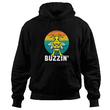Discover Coffee Fun Buzzin Bee Coffee Funny Protect Bees And Caffeine Hoodies