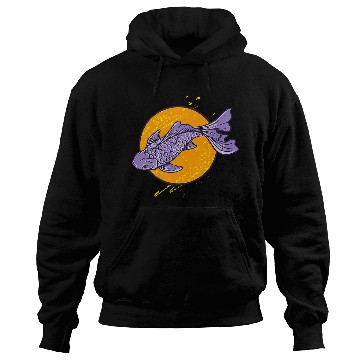 Discover Japan Koi Fish Japanese Art Gift Hoodies