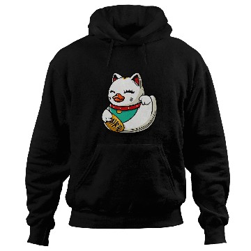 Discover Duck Pet Manekineko Lucky Cat Duck Hoodies