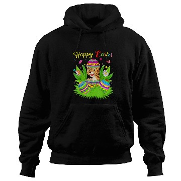 Discover jaguarss Happy Easter Day jaguarss Funny Easter Bunny Eggs Hunt Hoodies