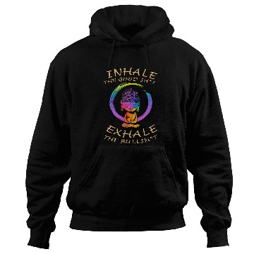 Discover Let That Sh Go Buddha Ying Yang Hoodies