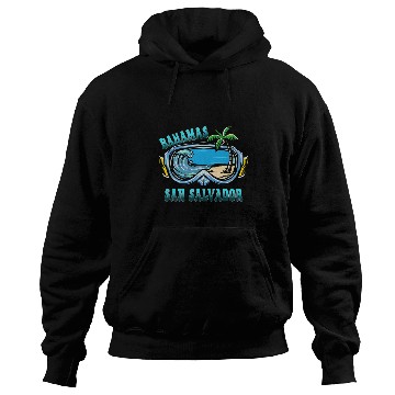 Discover San Salvador Bahamas Vacation Beach Hoodies