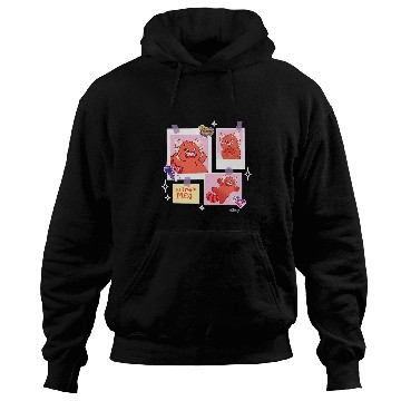 Discover Panda Pet Turning Red Red Panda Mei Grid Hoodies