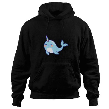 Discover Cute Sea Unicorns Rainbow Narwhal Hoodies