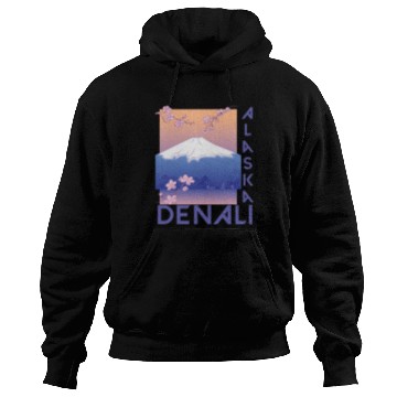 Discover Nature Hike Denali Mountain Hiking Mountaineer Outdoor Hoodies