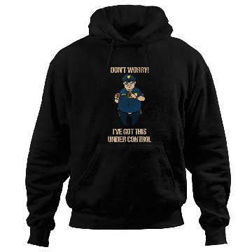 Discover Police Officer Donut Resist Thin Blue Line Under Control Hoodies