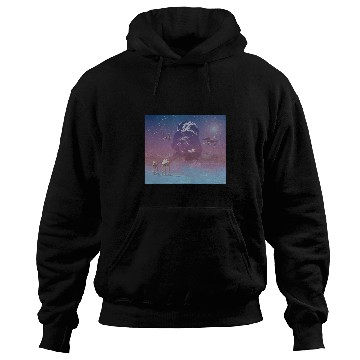 Discover Star Wars Classic Darth Vader Silhouette In The Sky Hoodies