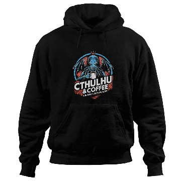 Discover Coffee Fun Cthulhu Coffee Cult 4 Hoodies