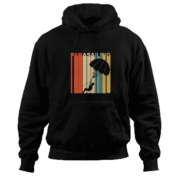 Discover Retro 1970s Style Parasailing Parasail Hoodies