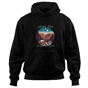Discover North Rim Grand Canyon Camping Hoodies