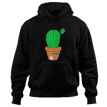 Discover Cute Cactus In Halloween ghosts TerraCotta Pot Hoodies