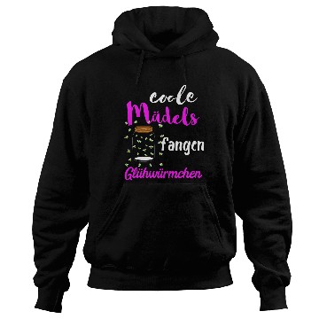 Discover Cool girls catch fireflies glass container light beetle Hoodies