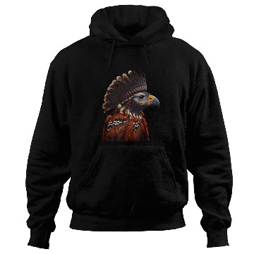 Discover African Collared Dover Bird Native American Indian Northwest Hoodies