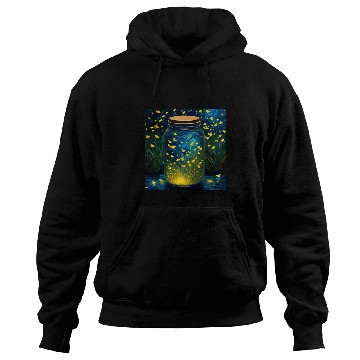 Discover Mystical Fireflies Nostalgic Nature Hiking Camping Product Hoodies