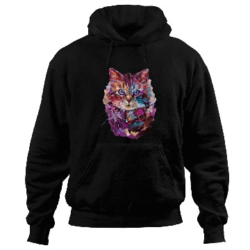 Discover Cute Maine Coon Cat Lovers Hoodies