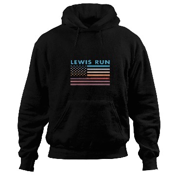 Discover vintages Sunset American Flag Lewis Run Pennsylvania Hoodies