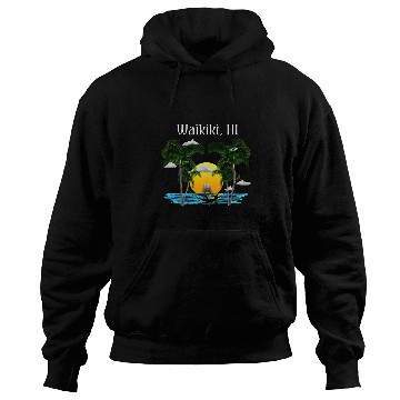 Discover Waikiki Hawaii Paradise Hoodies