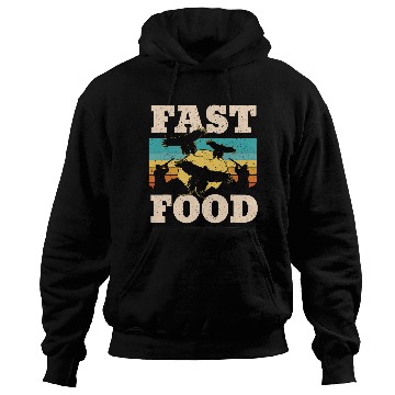Discover Pheasant Hunting Season Bird Hunter Fast Food Hoodies