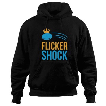 Discover Retro Folf DisGolf Ultimate Frisbee Flicker Shock Hoodies