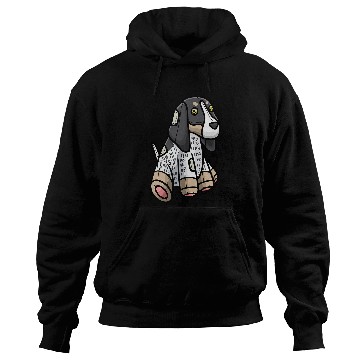 Discover Bluetick Coonhound Dog Stuffed Animal Design Hoodies