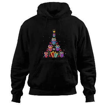 Discover Owl Pet Christmas Tree 2 Hoodies